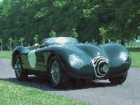 Jaguar C-Type, Samochód, Kabriolet