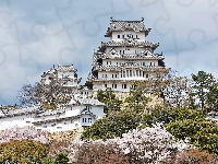 Miasto Himeji, Zamek Himeji, Zamek Białej Czapli, Japonia