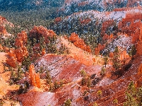 Stan Utah, Skały, Park Narodowy Bryce Canyon, Stany Zjednoczone